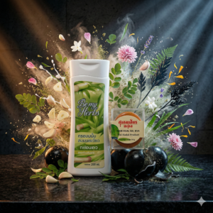 จับคู่ราคาพิเศษ!!! ครีมอาบน้ำสมุนไพรไล่ยุง ตะไคร้หอม & สบู่สมุนไพร ขมิ้น 100%